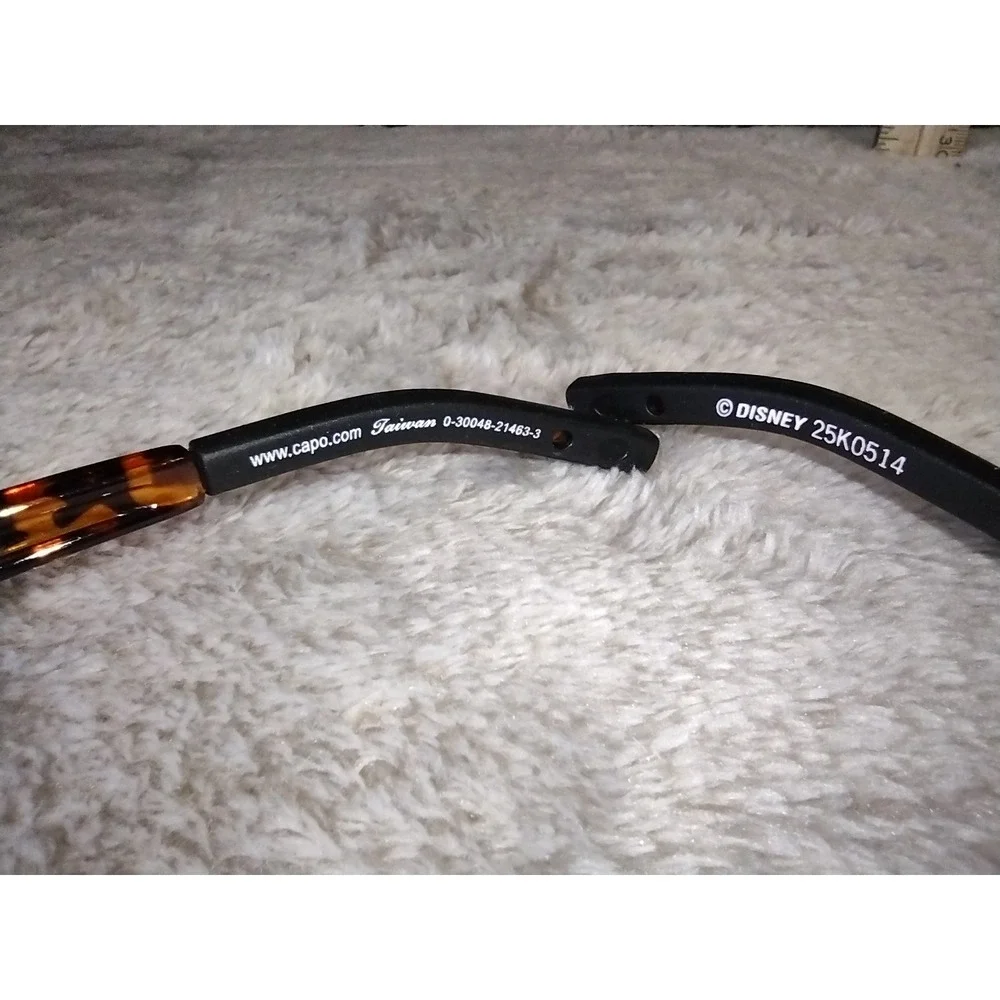 Disney‎ Tigger Baseball Sports Wrap Sunglasses Kids Brown Tortoiseshell